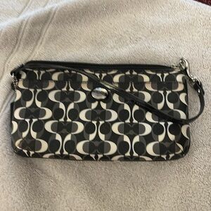 Coach Wristlet Monogram